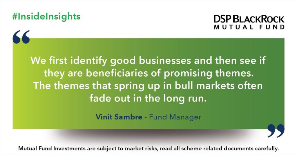 Vinit Sambre DSP Small Cap Fund