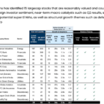 Instead of chasing expensive momentum stocks, Goldman Sachs is recommending investors focus on 15 reasonably valued large-cap companies