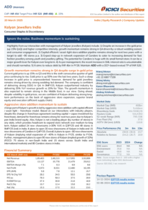 Kalyan Jewellers ICICI Securities