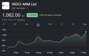 Indo-MIM share price target