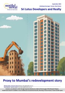 Sri Lotus Developers Motilal Oswal
