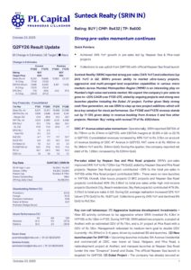 Sunteck Realty PL Capital